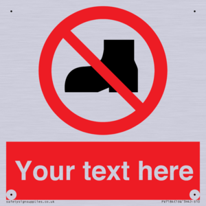 Custom No outdoor footwear